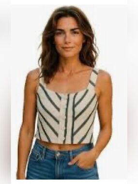 Intermix Mirella Crop Top